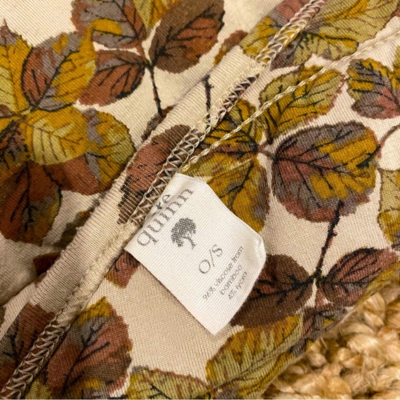 Kate Quinn autumnal bundle! leaf blanket, bloomers, pixie hat maple leaf print. - Picture 3 of 5